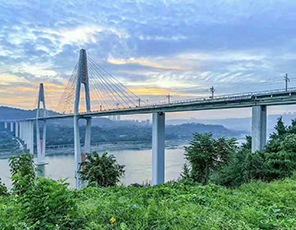 重庆高家花园嘉陵江轨道专用桥