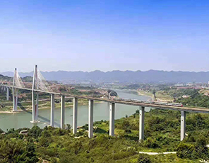 重庆高家花园嘉陵江轨道专用桥